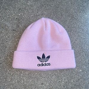Adidas Trefoil Pink Knit Beanie